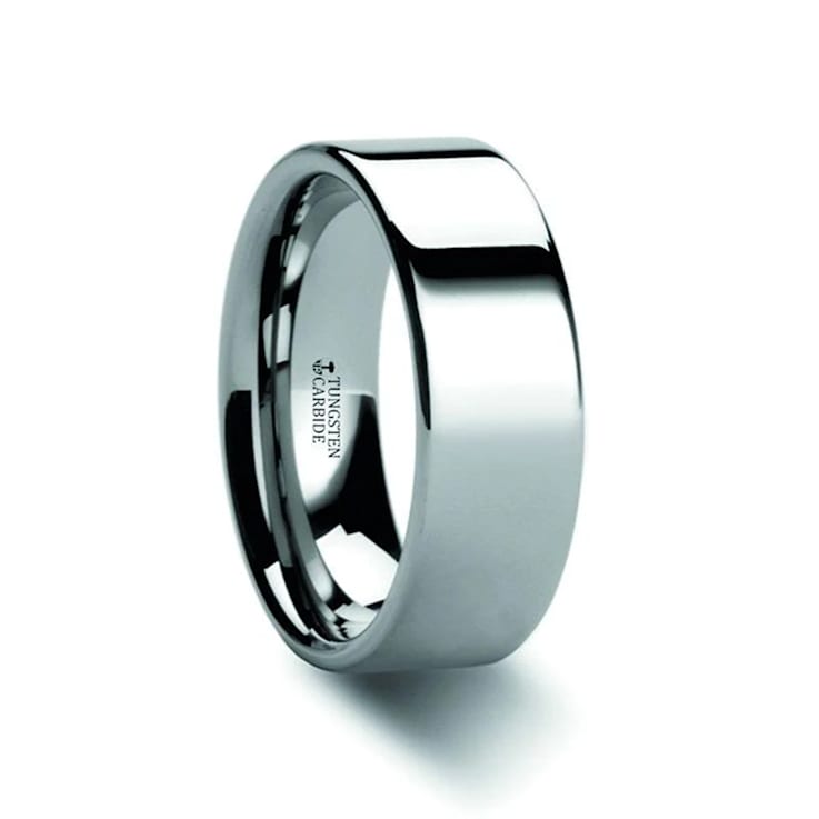 SPARTAN Flat Tungsten Ring 8mm