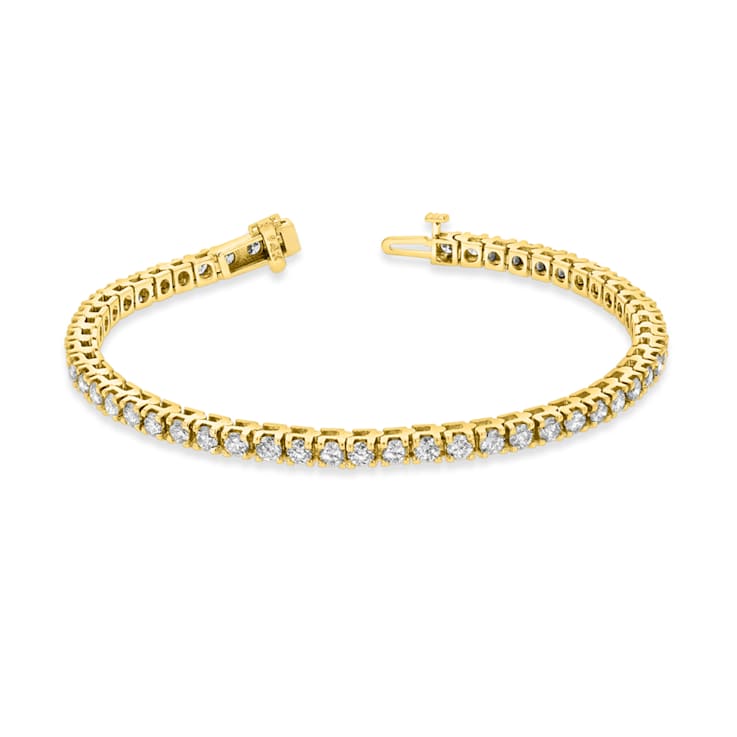 4.00ctw Diamond Tennis Bracelet in 14k Yellow Gold