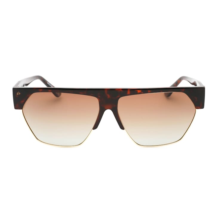 Prive Revaux Spicy Tortoise Frame / Brown Gradient Lenses Rectangular Sunglasses