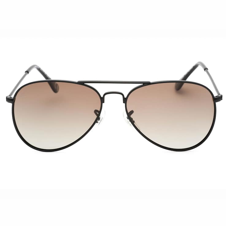 Prive Revaux Commando Mini Caviar Black Aviator Frame / Beige Lenses Sunglasses