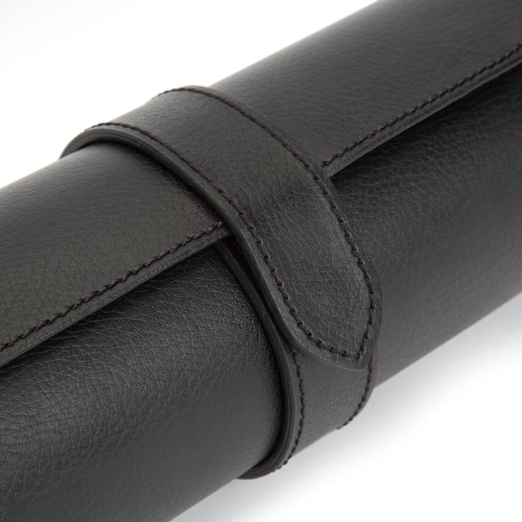 Blake Triple Watch Roll - Black/Grey