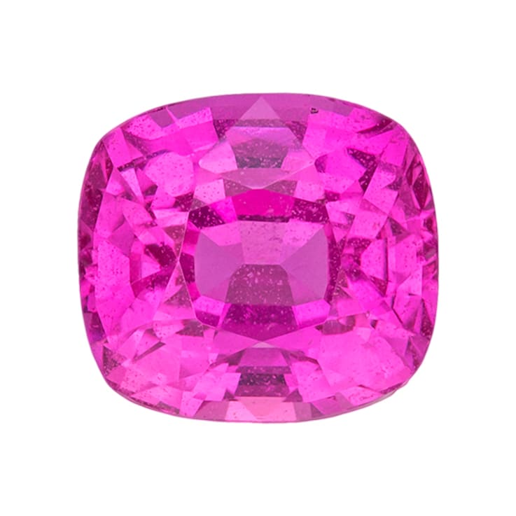 Pink Sapphire Loose Gemstone 7.73x7.08mm Cushion 3.06ct