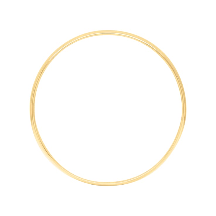 4mm Lightweight Ladies Wedding Band in 10k Yellow Gold