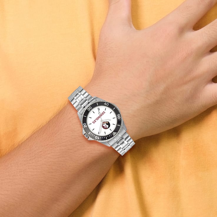 LogoArt Florida State University Champion Gents Watch