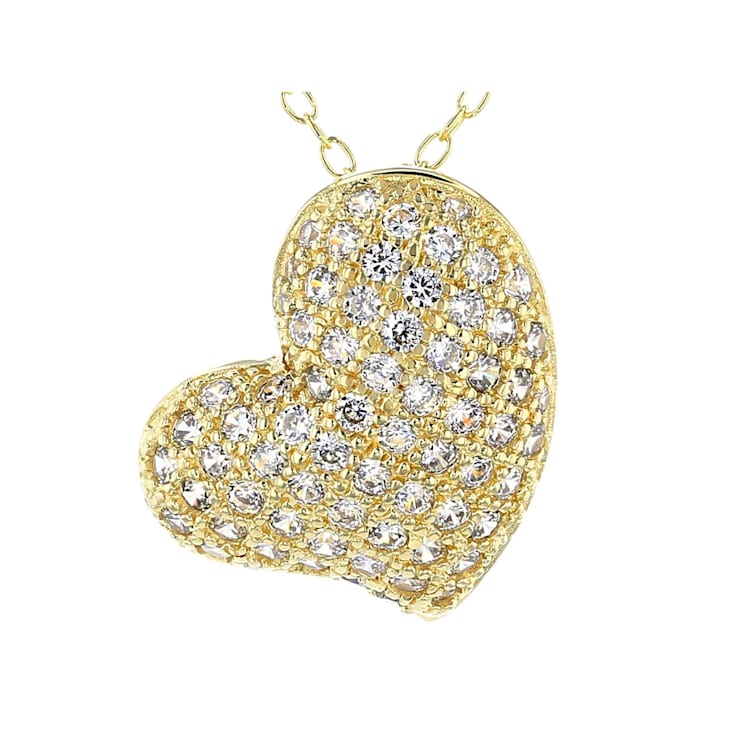 The LV Heart Necklace in White – TOKA B