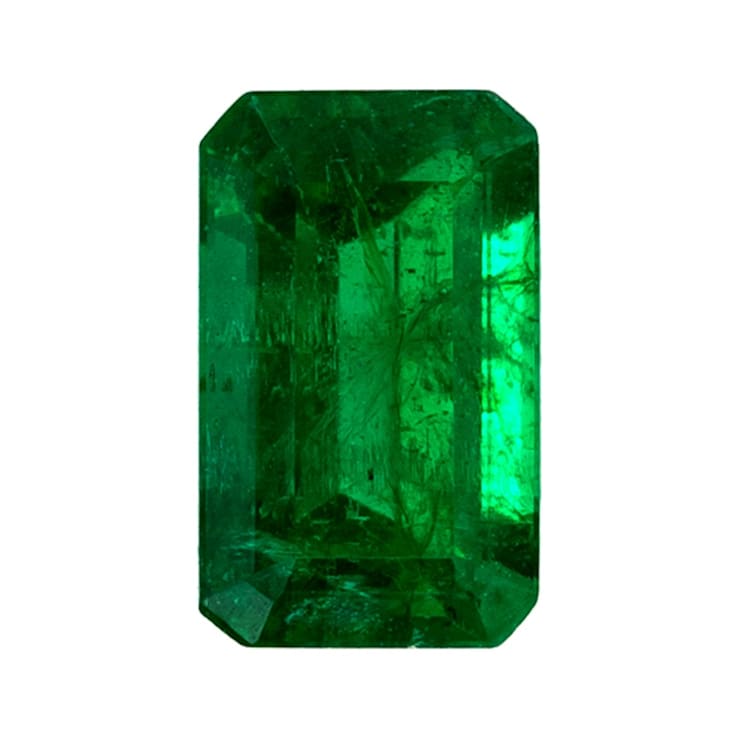 Brazilian Emerald 5x3mm Emerald Cut 0.31ct