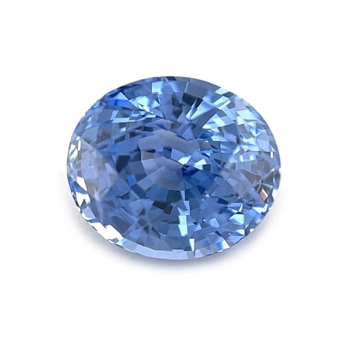 Sapphire Loose Gemstone 7.4x6.4mm Oval 2.13ct