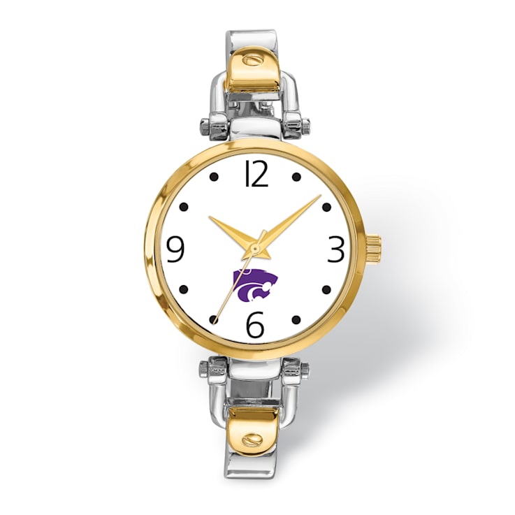 LogoArt Kansas State University Elegant Ladies Two-tone Watch