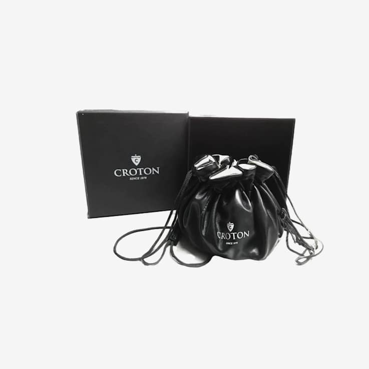Croton Svelte Silver Tone Bolero Cubic Zirconia Watch and Bracelet Set