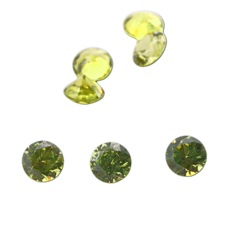 Demantoid 2.5mm Round Parcel 0.50ctw