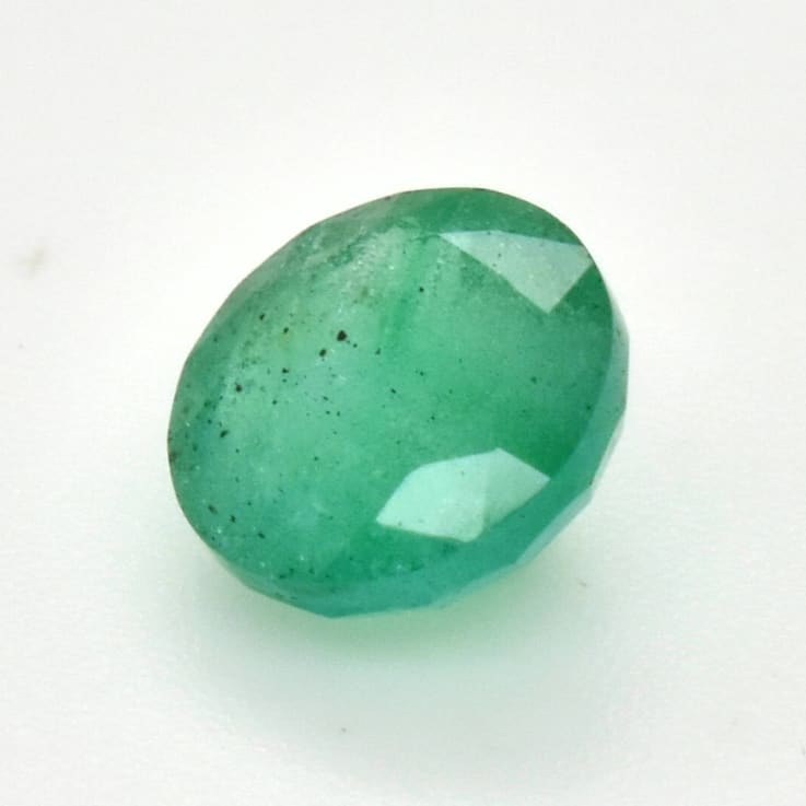 Zambian Emerald 6.2mm Round 0.96ct