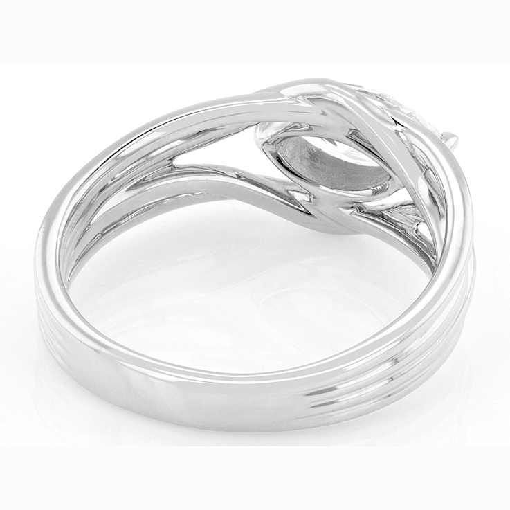 Timeless Lab-Grown Marquise Diamond Solitaire Ring In 10K White Gold