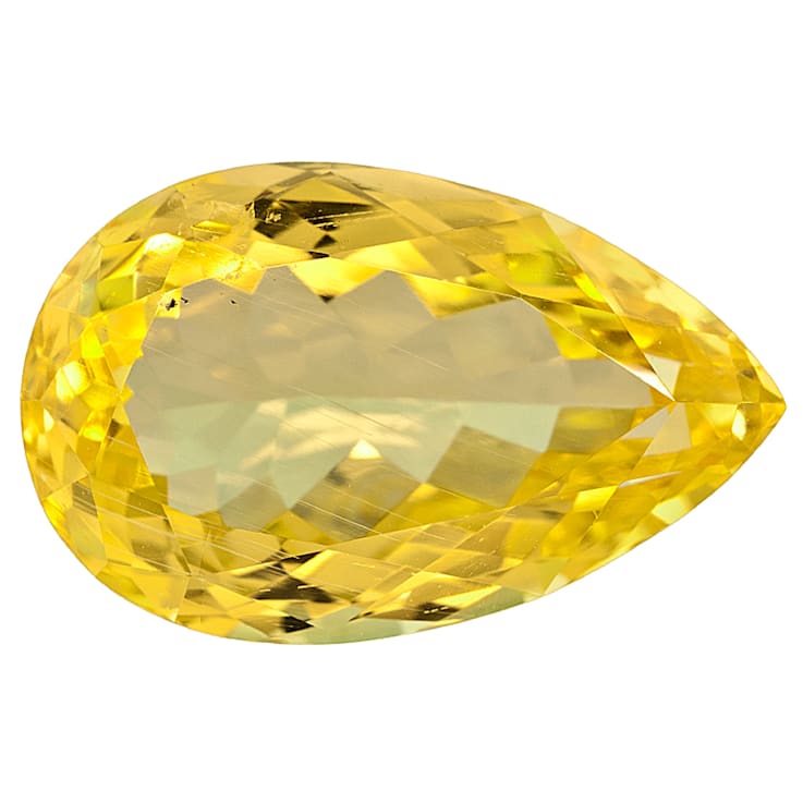 Yellow Danburite 18x11.5mm Pear Shape 10.17ct DAP067