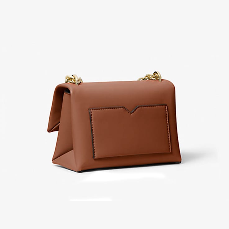 Michael Kors Cece Small Brown Shoulder Bag