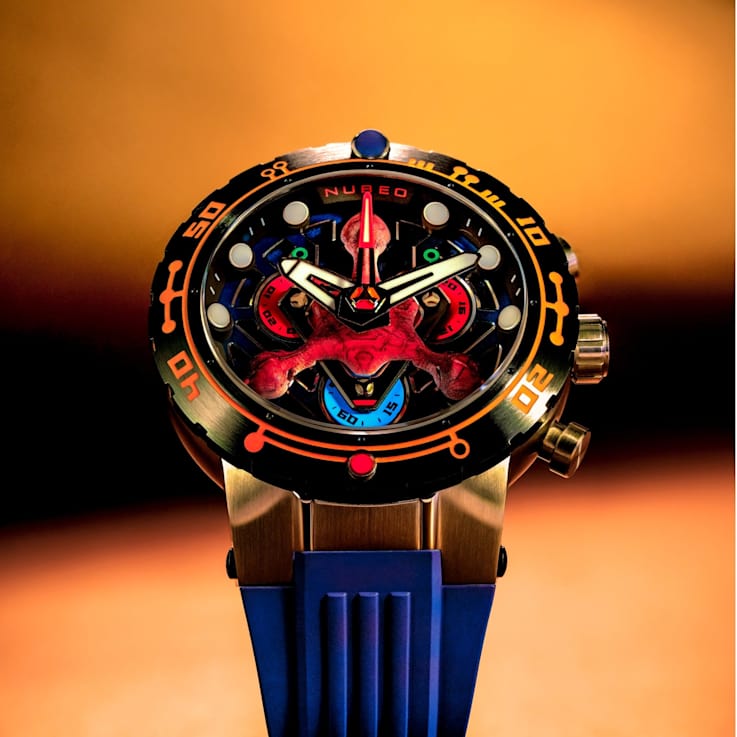 Nubeo Opportunity Chronograph Star Trek First Contact Day Blue Dial
Limited Edition Watch