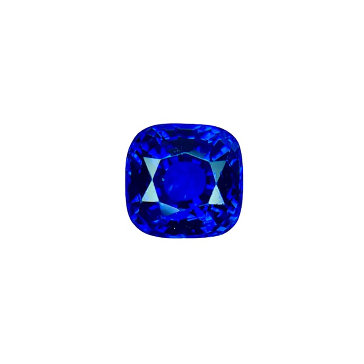 Sapphire Loose Gemstone 8mm Cushion 3.82ct