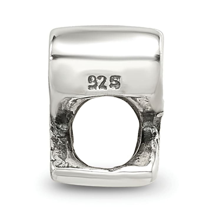 Sterling Silver Tennis Racquets Bead