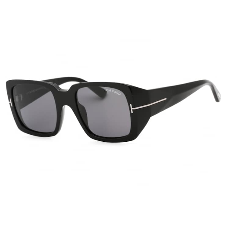 Tom Ford Shiny Black Frame / Smoke Lenses Sunglasses