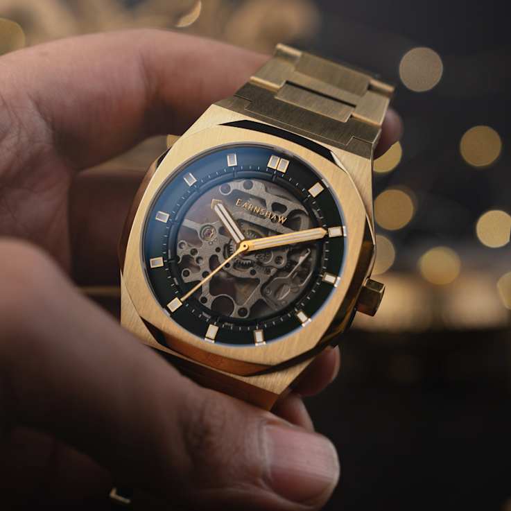 Thomas Earnshaw Discovery Drake Skeleton Automatic