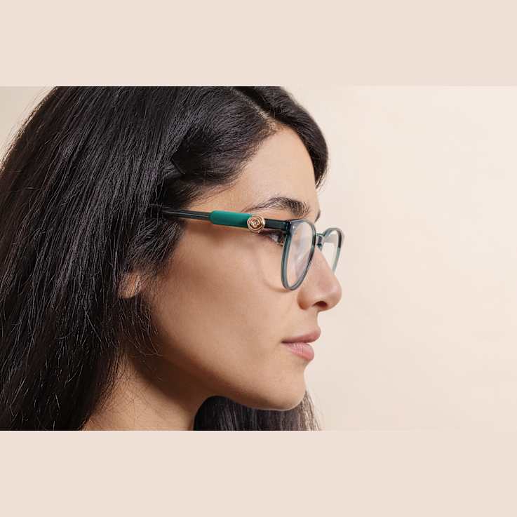 Altachè 14K Rose Gold Over Stainless Steel Rose Eyewear Charm