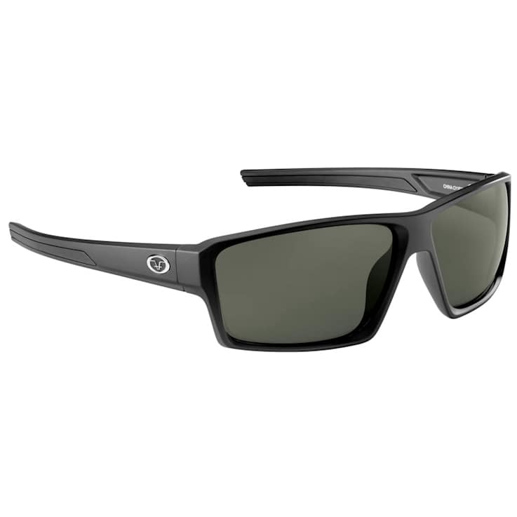 Flying Fisherman Windley Polarized Sunglasses Matte Black Frame/Smoke Lens