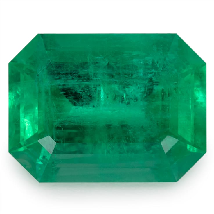Panjshir Valley Emerald 7.8x5.9mm Emerald Cut 1.28ct