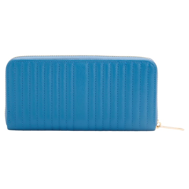 Mimi Blue Continental Wallet