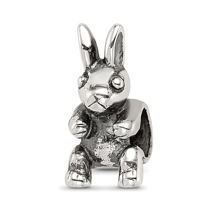 Sterling Silver Bunny Bead