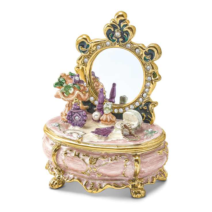 VANITY Dressing & Makeup Table Trinket Box