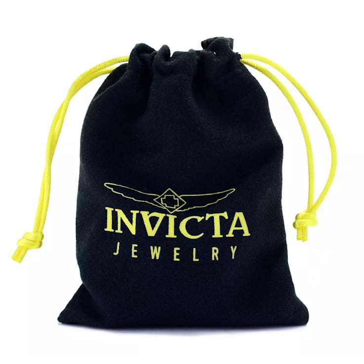 Invicta Men's Yellow Rope Chain Necklace 3mm In Stainless Steel 24 Inch