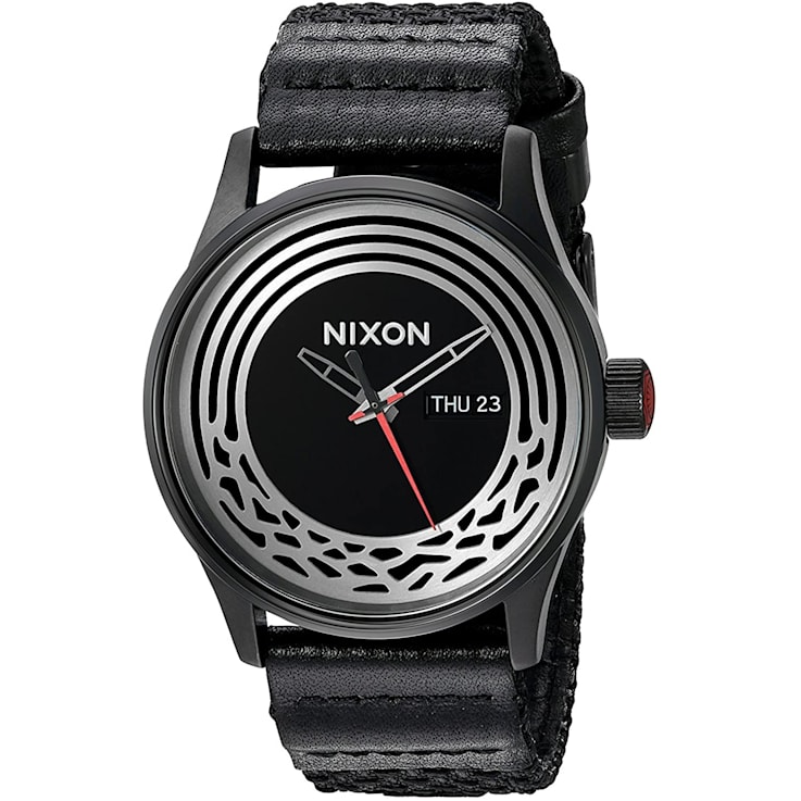 Nixon Men's Classic Black Fabric Strap Watch