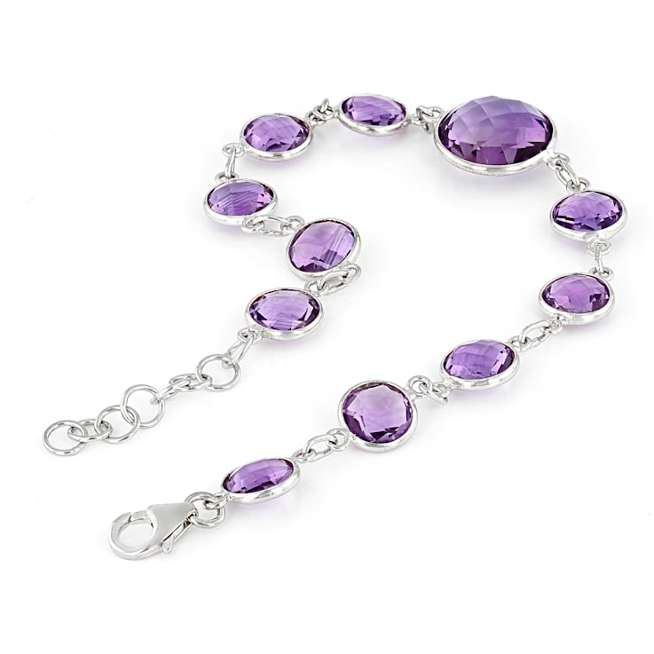Amethyst Bracelet - Purple Amethyst Beaded Bracelets Light, Purple Beads  For Jewelry Making - valleyresorts.co.uk