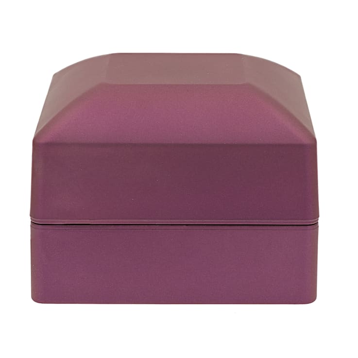 Purple Ring Box with Led Light appx 6.5x6x4.8cm