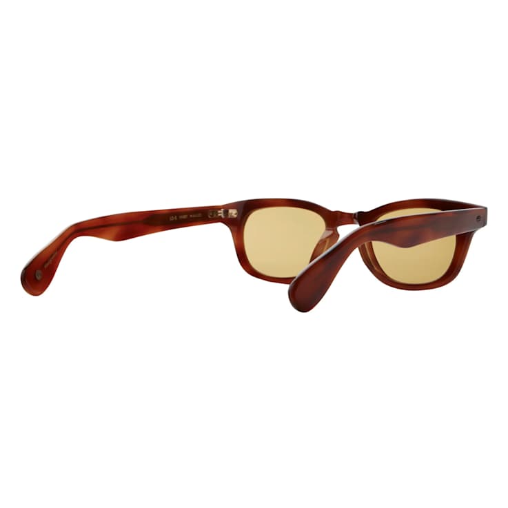 Garrett Leight Lo B Vintage Burnt Tortoise Oval Frame / Pure Maple
Lenses Sunglasses