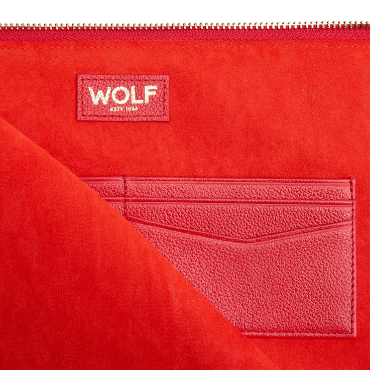 Mimi Red Laptop Zip + Handle