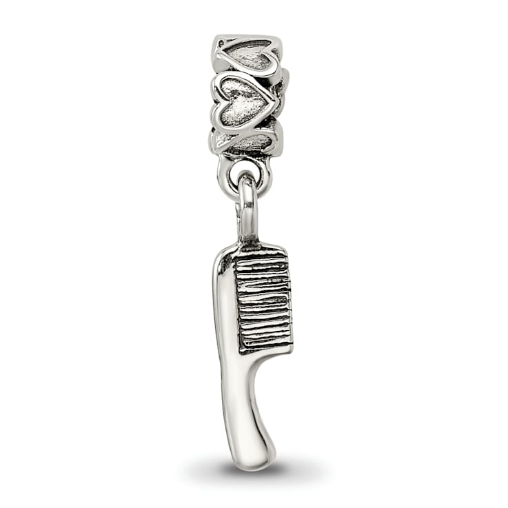 Sterling Silver Comb Dangle Bead