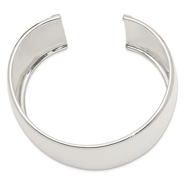 Sterling Silver 40mm Cuff Bracelet