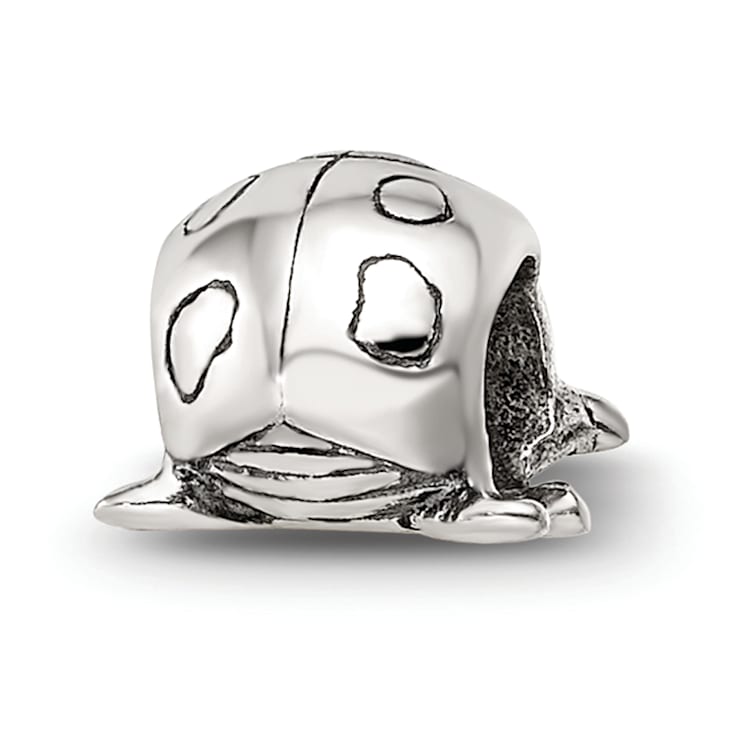 Sterling Silver Ladybug Bead