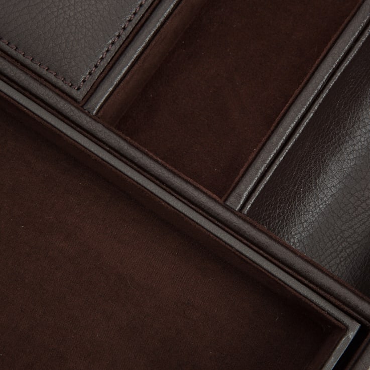 Blake Brown Valet Tray with Cuff