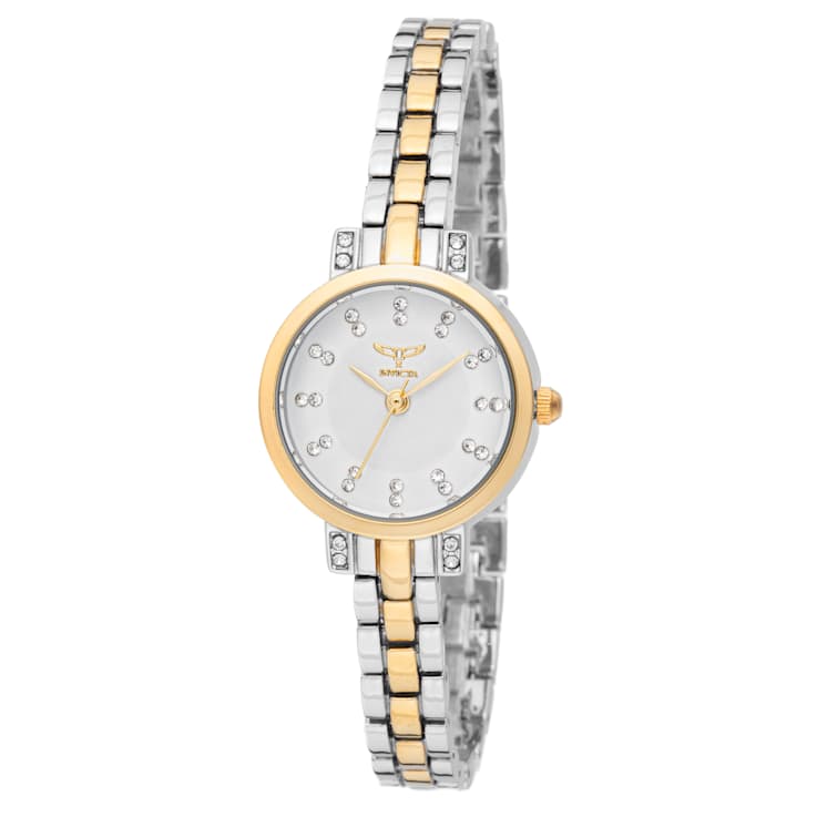 Invicta Angel Round Dial Two-Tone Bracelet Watch
