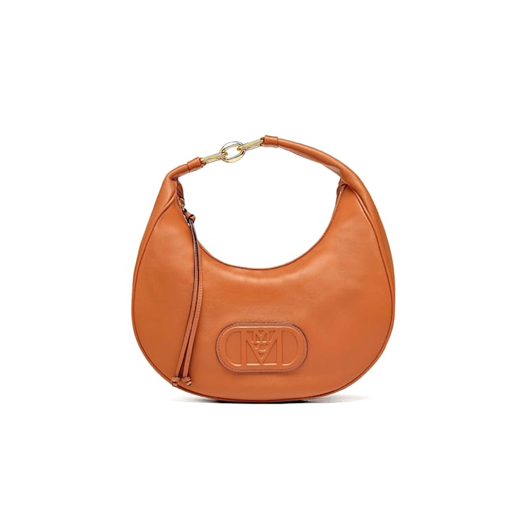 MCM Medium Mode Travia Hobo in Spanish Cognac Nappa Leather Handbag