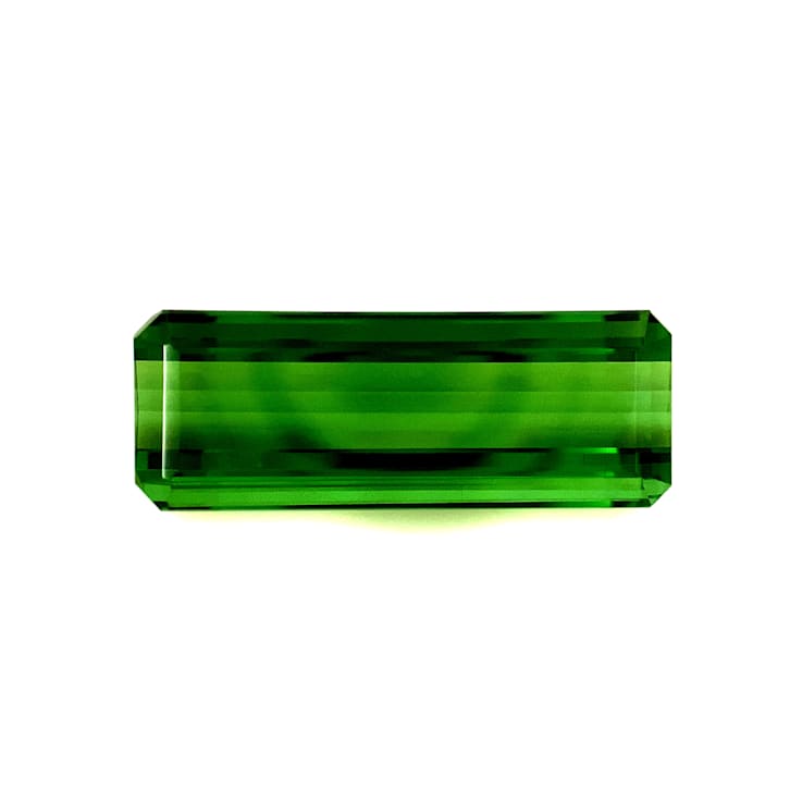 Green Tourmaline 20.7x7.8mm Emerald Cut 9.00ct
