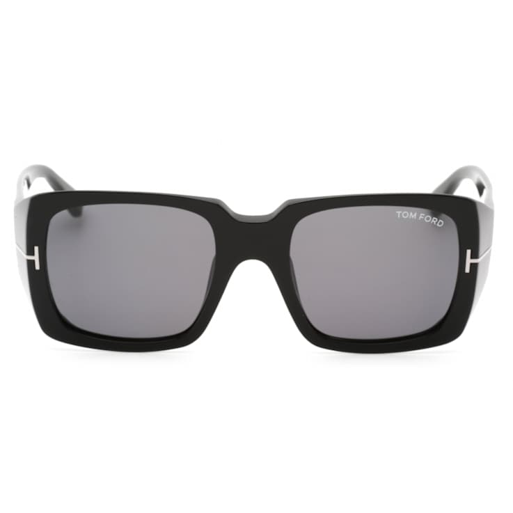 Tom Ford Shiny Black Frame / Smoke Lenses Sunglasses