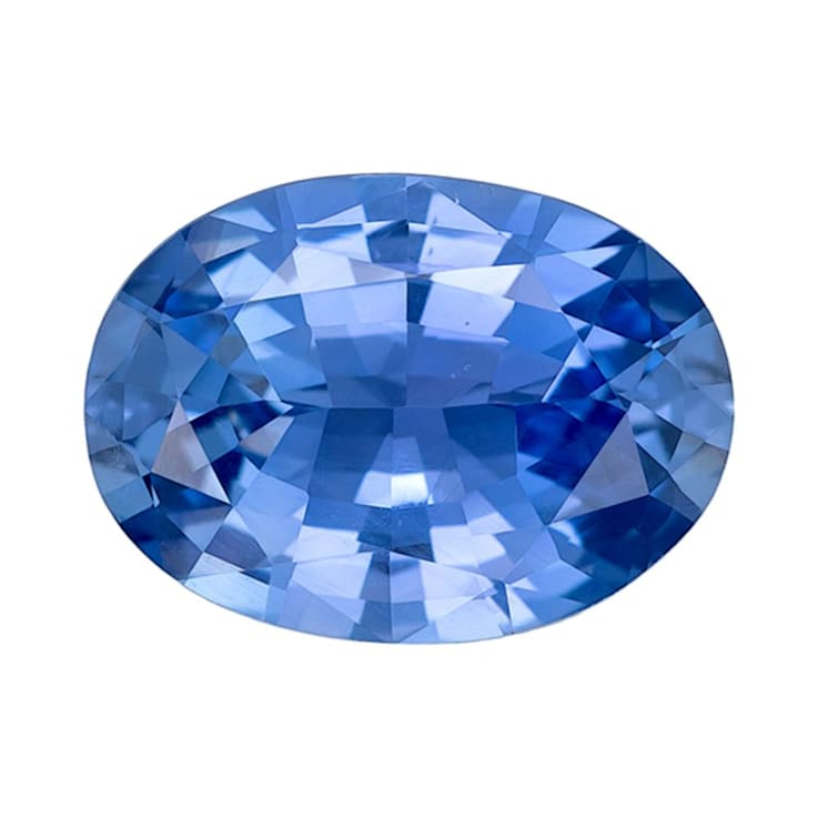 Sapphire Loose Gemstone Unheated 10.07x7.29mm Oval 2.35ct