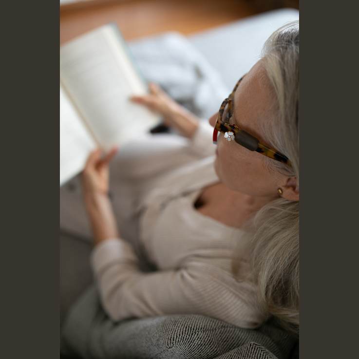 Altaché Trendsetter Combo Eyewear Clip/White Clover Eyewear Charm