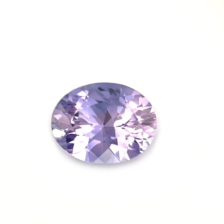 Pink Sapphire Loose Gemstone 7.2x5.6mm Oval 1.09ct