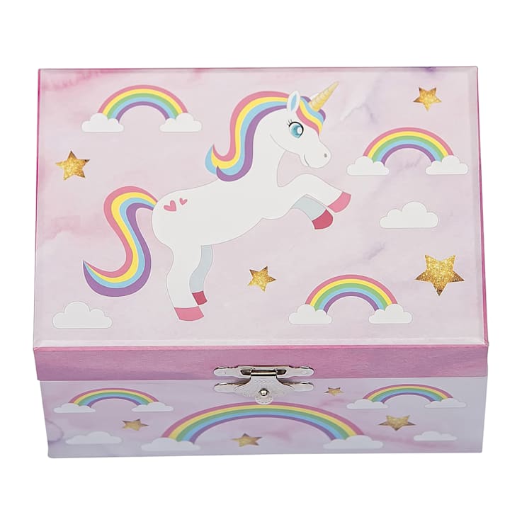 Mele and Co Skylar Girls Musical Unicorn Jewelry Box