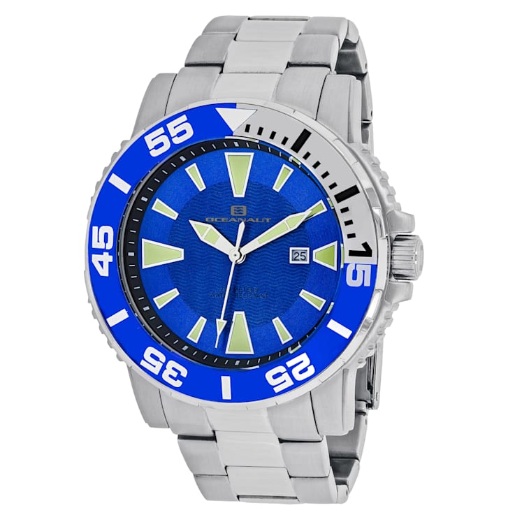Oceanaut Men's Marletta Blue Dial, Stainless Steel Watch