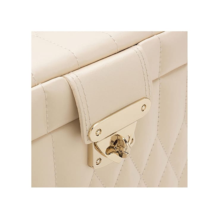 Caroline Medium Jewelry Box Ivory By Wolf