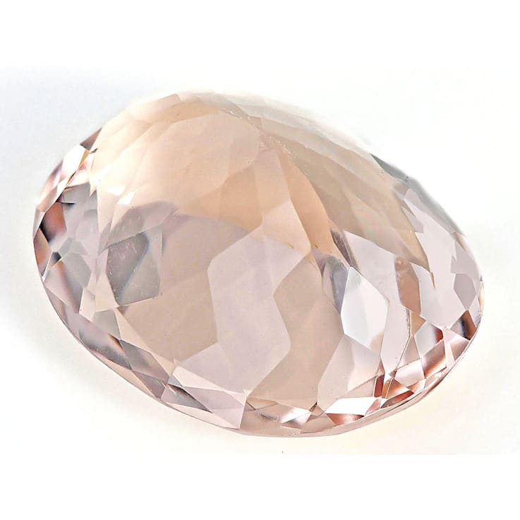 Morganite 12x10mm Oval 4.48ct